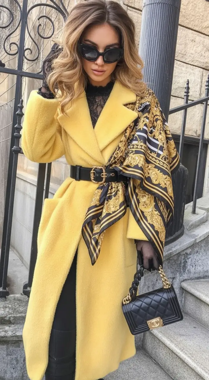 Fall Fashion Refresh – New outfits Ideas for 2025 Golden Drama The Glamorous Take on Fall Layers