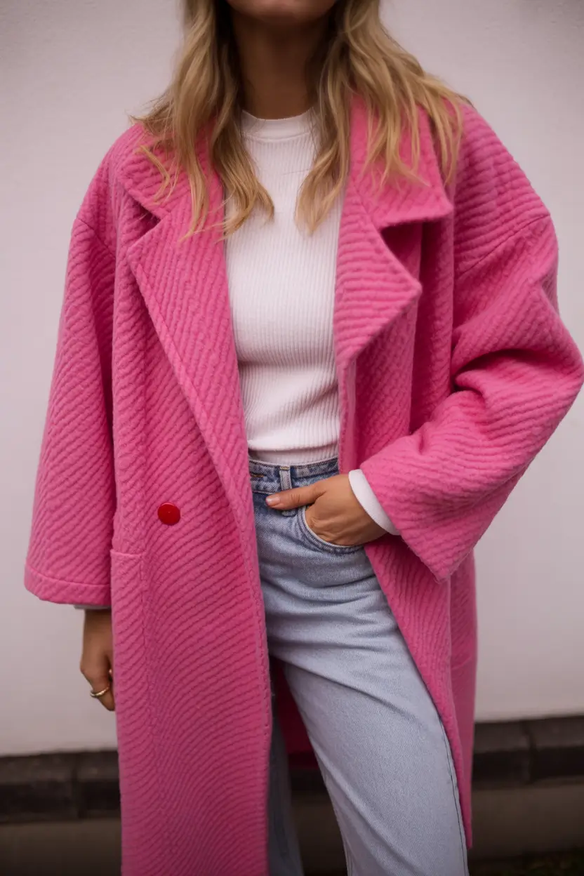 Fall Fashion Refresh – New outfits Ideas for 2025 Bubblegum Revival Bold Pink for Fall Confidence