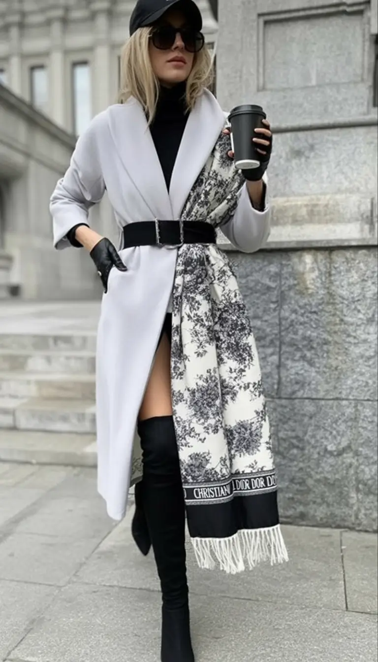 Fall Fashion Refresh - New outfits Ideas for 2025 Black And White With A Side Of Drama