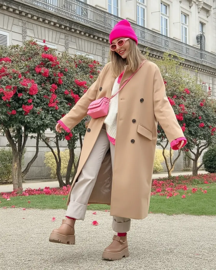 Fall Fashion Refresh - New outfits Ideas for 2025 Camel And Pink Reimagined