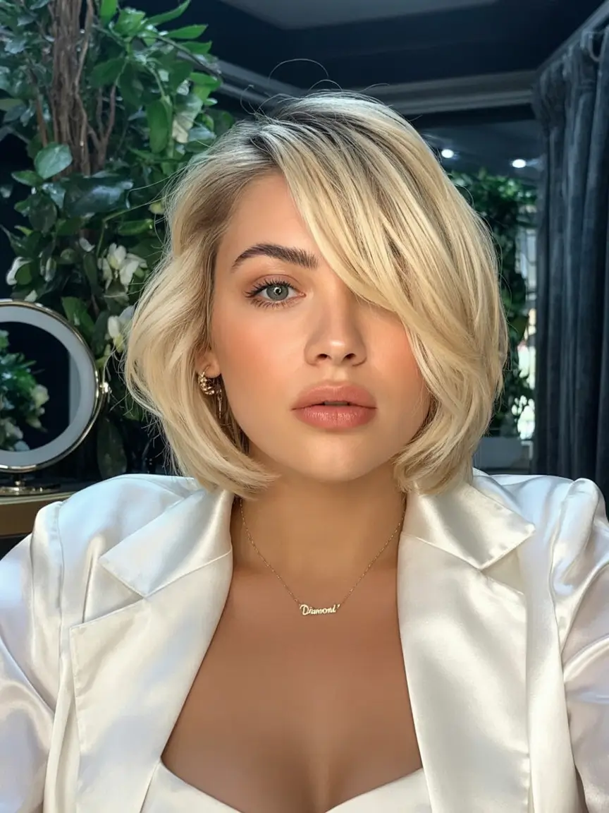 Haircut Inspiration for Fall 2025 Old Hollywood Goes Blonde