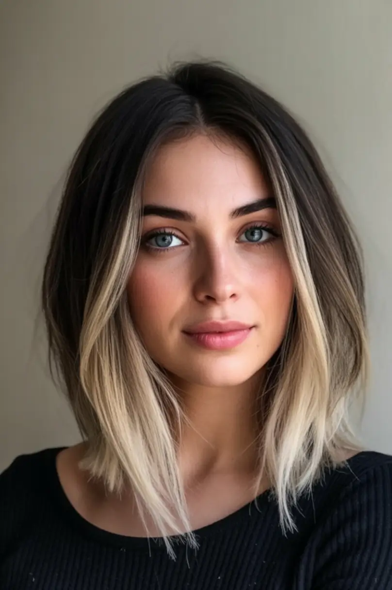Haircut Inspiration for Fall 2025 Face-Framing Blonde Lob