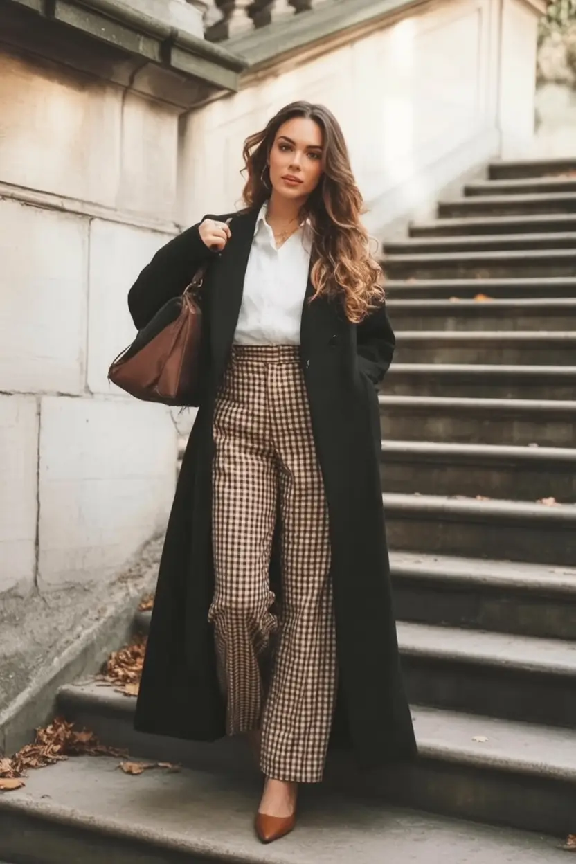 On-Trend Fall outfits Ideas 2025 Retro Academia Energy