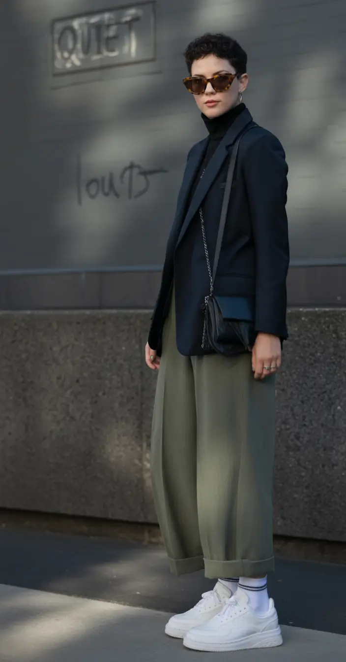 On-Trend Fall outfits Ideas 2025 Modern Neutrals With a Streetwise Edge