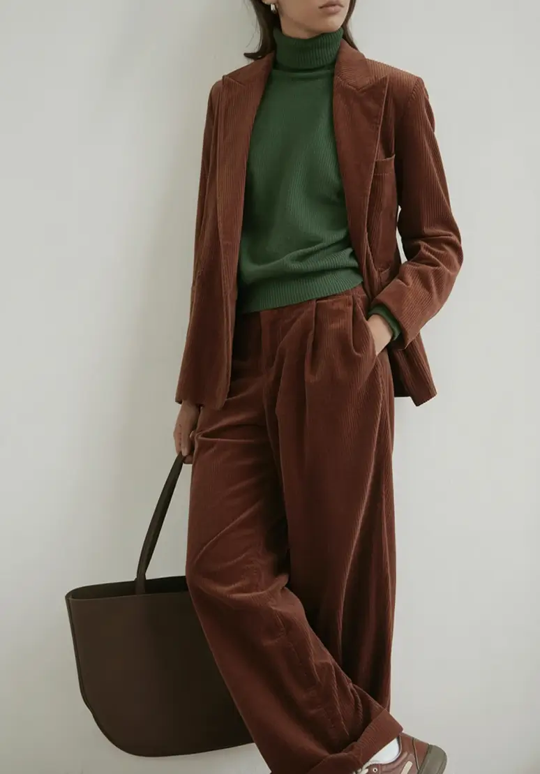 On-Trend Fall outfits Ideas 2025 Corduroy Comeback