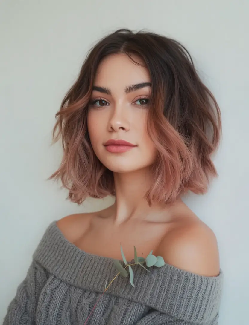 Fall Hair Color Trends for September 2025 Rosy Root Fade