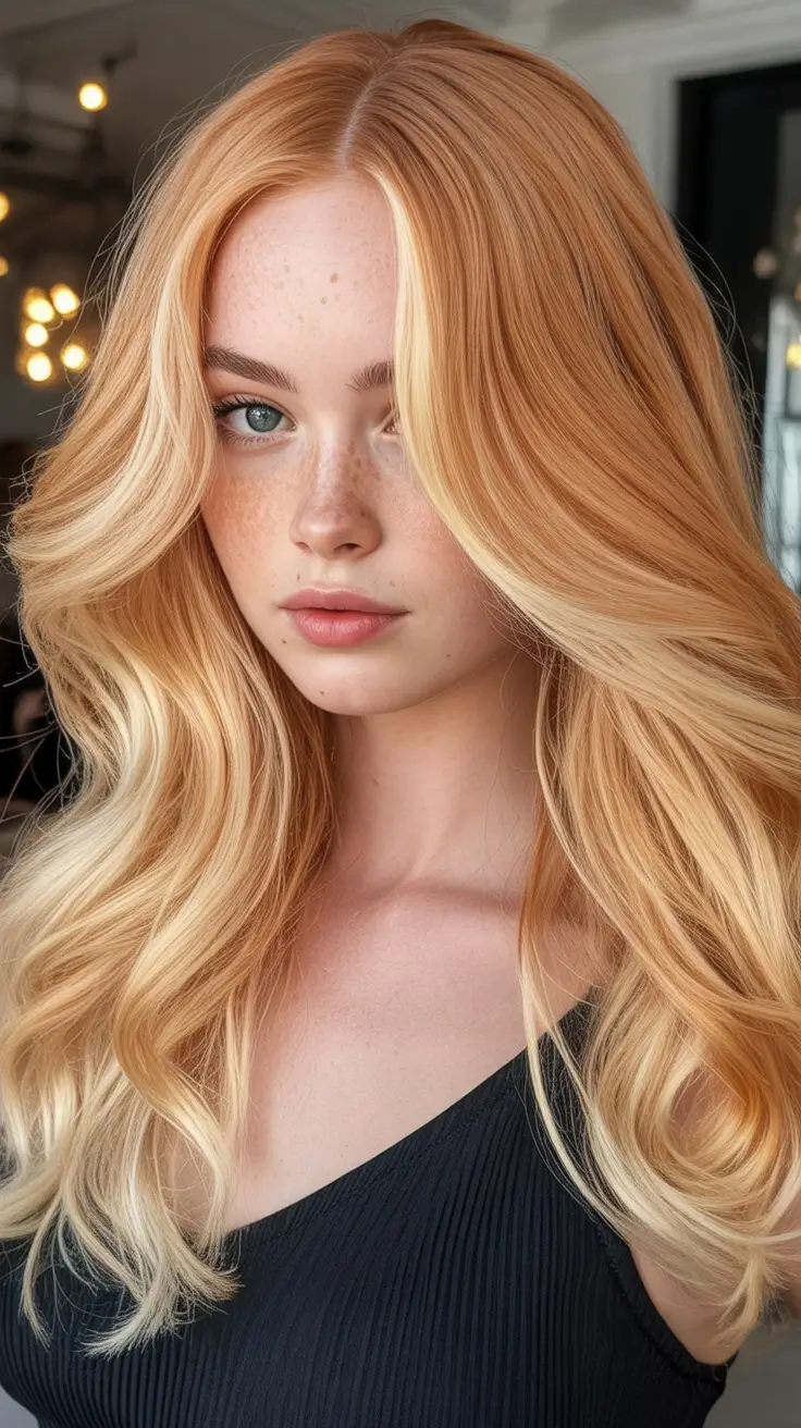 Fall Hair Color Trends for September 2025 Honey-Blonde Dimension with Modern Waves