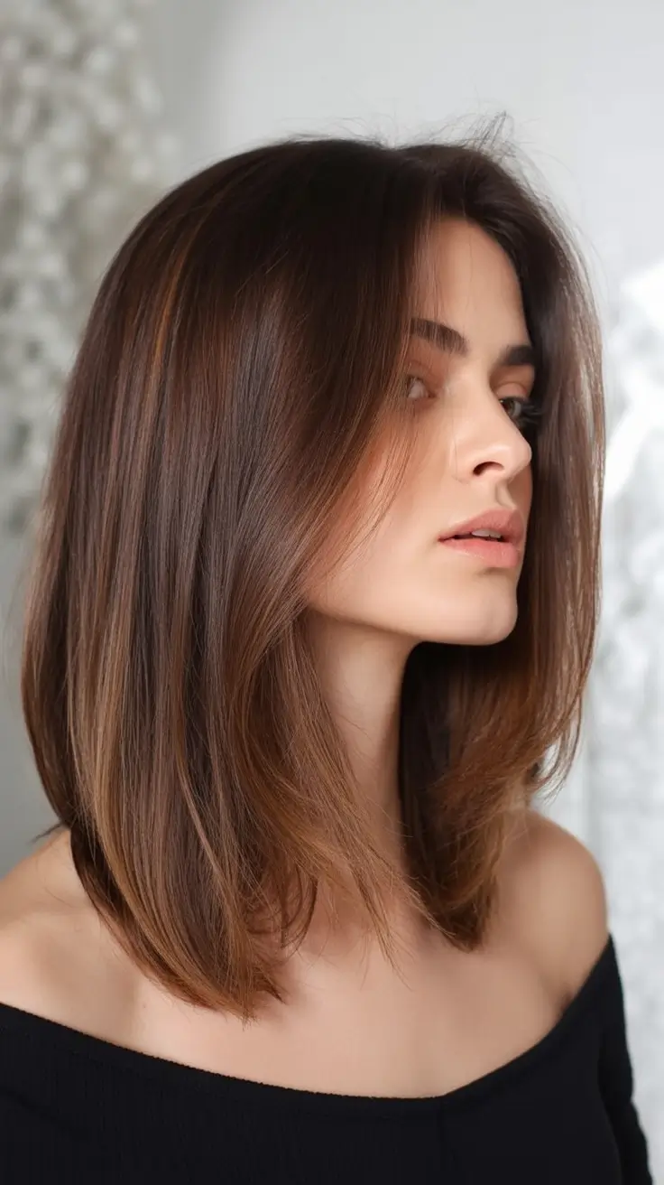 Fall Hair Color Trends for September 2025 Classic Brunette Sheen