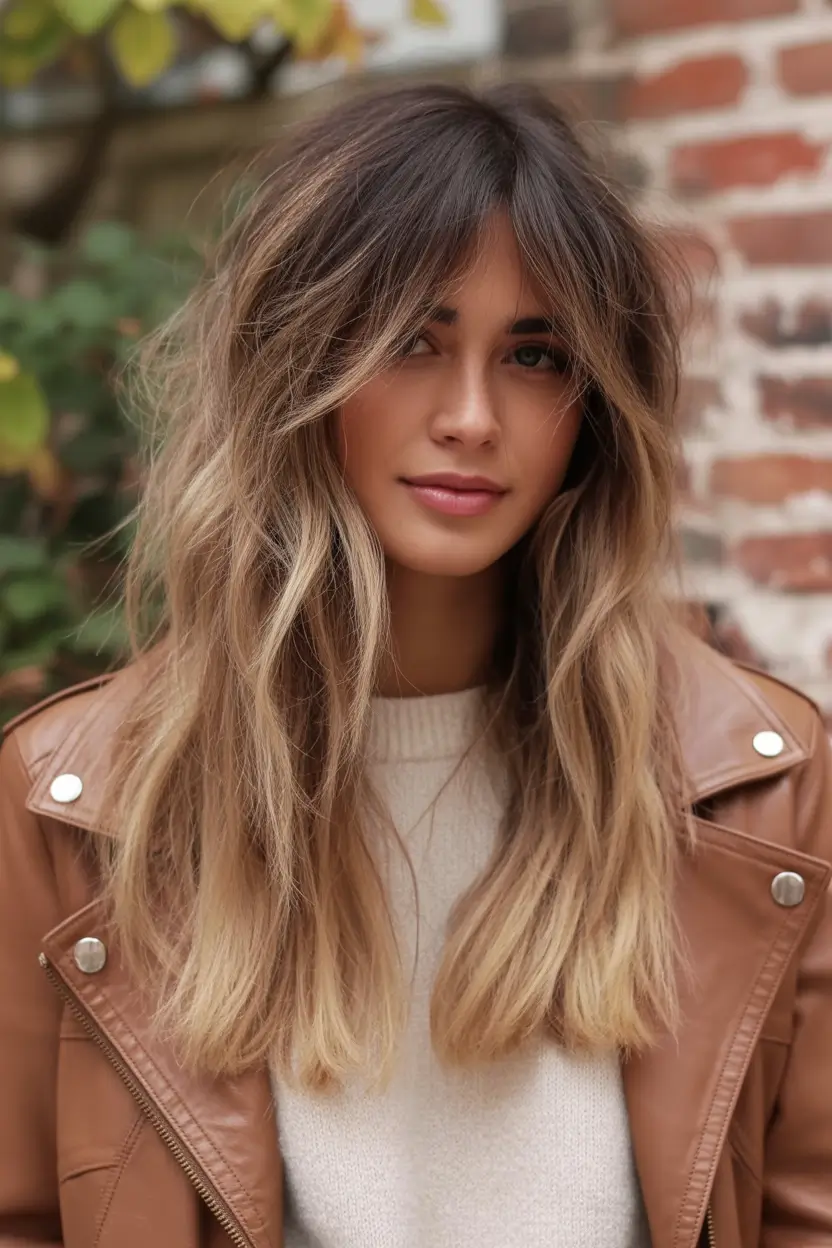 Top Hair Colors to Try This autumn 2025 Sun-Kissed Ends on Lived-In Brunette