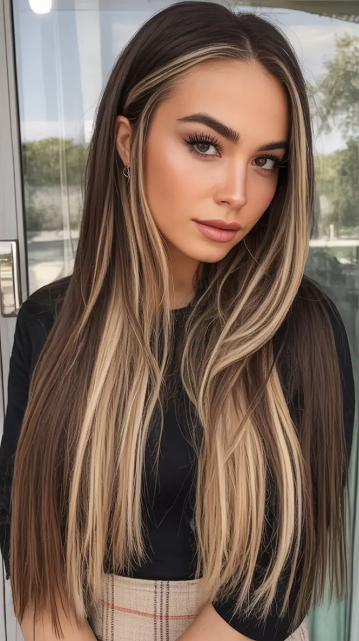 Top Hair Colors to Try This autumn 2025 Mocha Layers with Cinnamon Ribbons