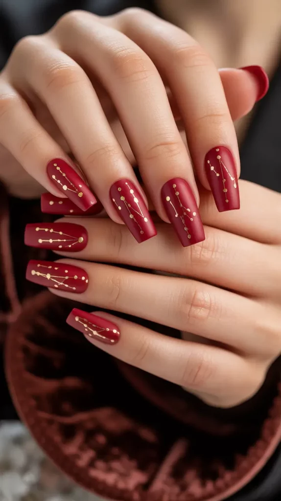 2025 Red Fall Nails: Bold, Dark Cherry Designs for Autumn