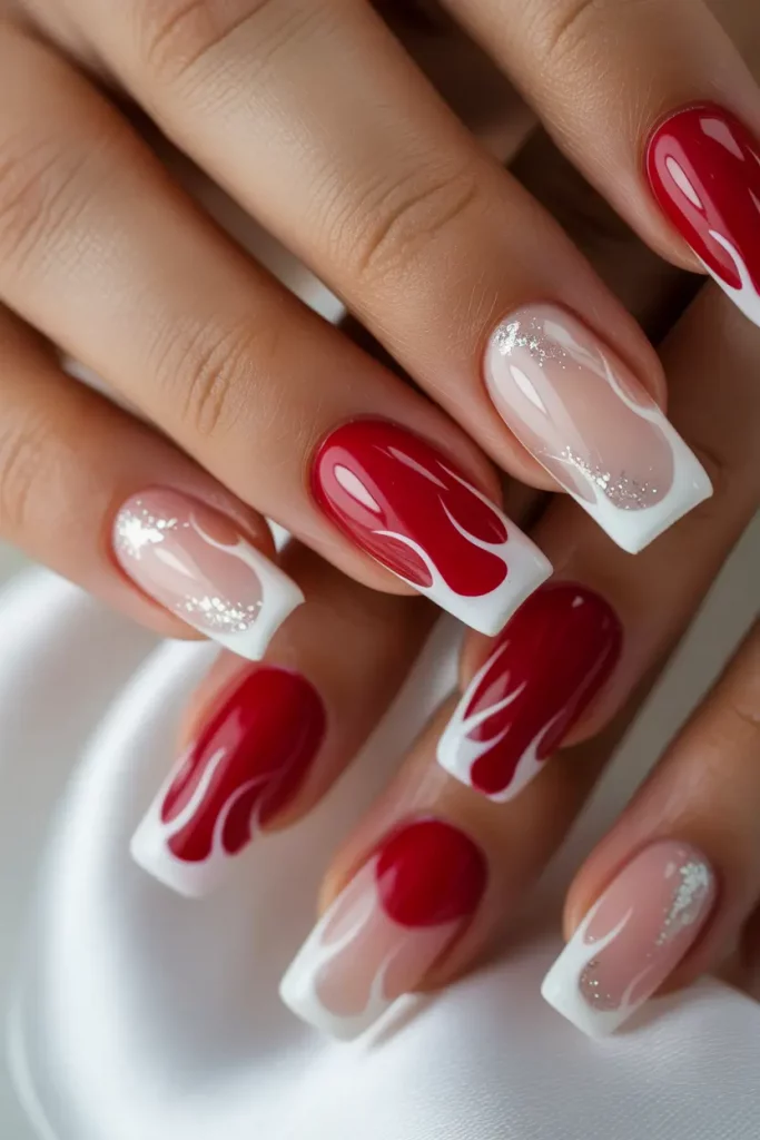 2025 Red Fall Nails: Bold, Dark Cherry Designs for Autumn