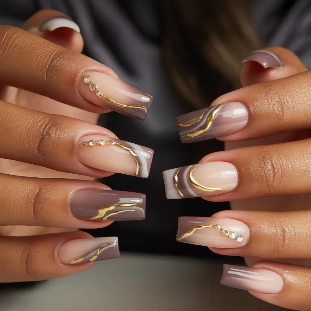 Fall Nail Art 2025: 3D Style with Gel Designs