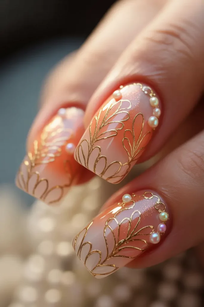 Fall Nail Art 2025: 3D Style with Gel Designs