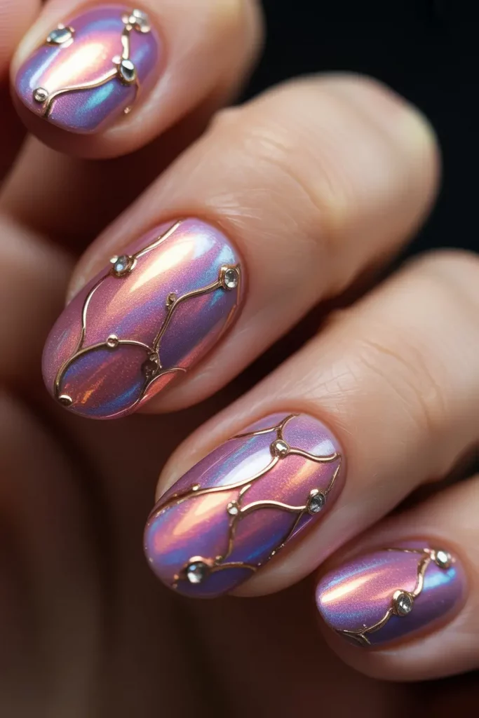 Fall Nail Art 2025: 3D Style with Gel Designs