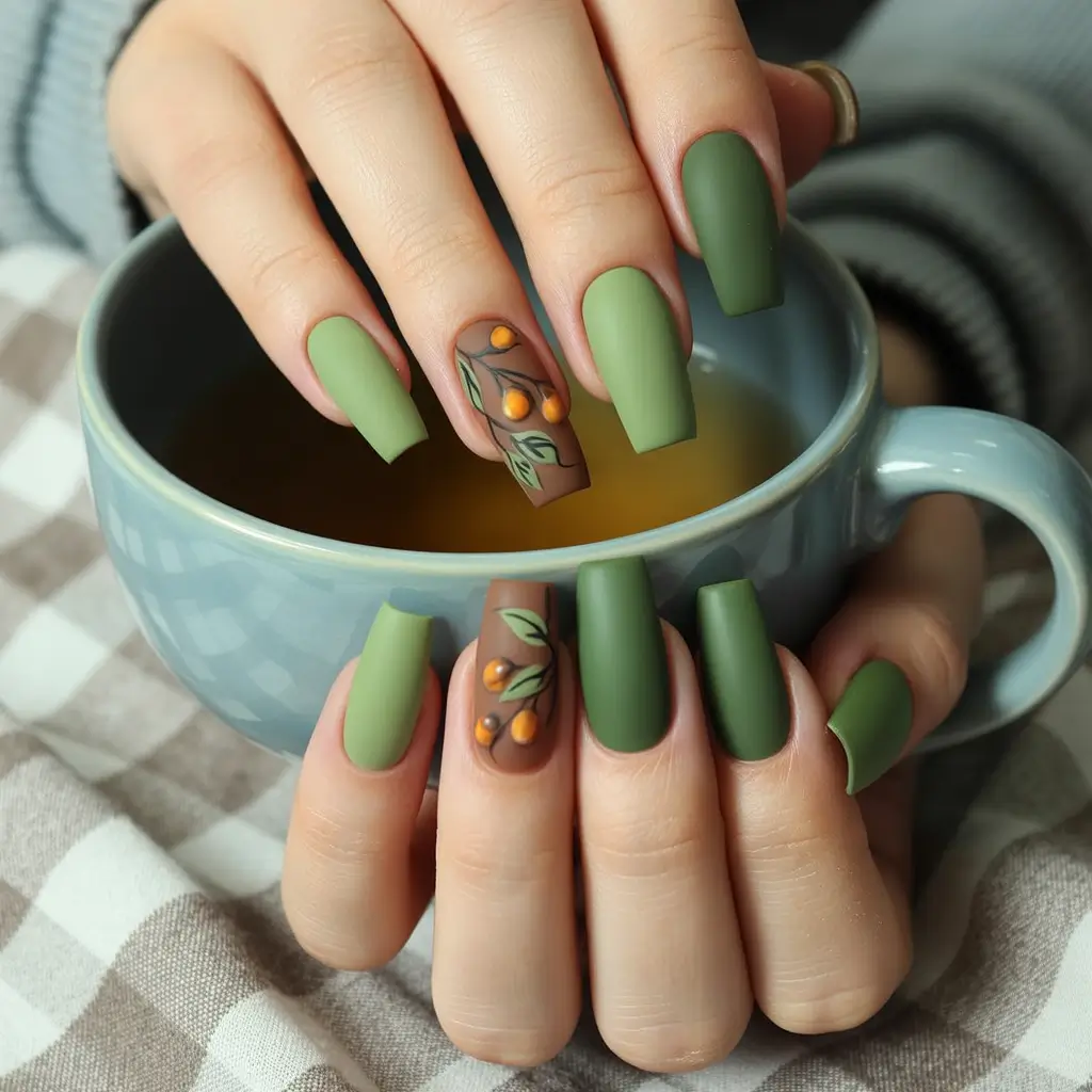 Fall Nail Art 2025: 3D Style with Gel Designs