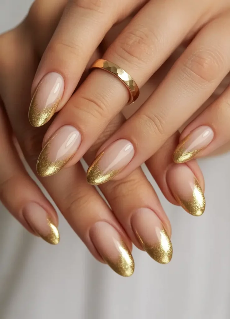 Gold Fall Nails 2025 Ideas That Shine With Seasonal Elegance