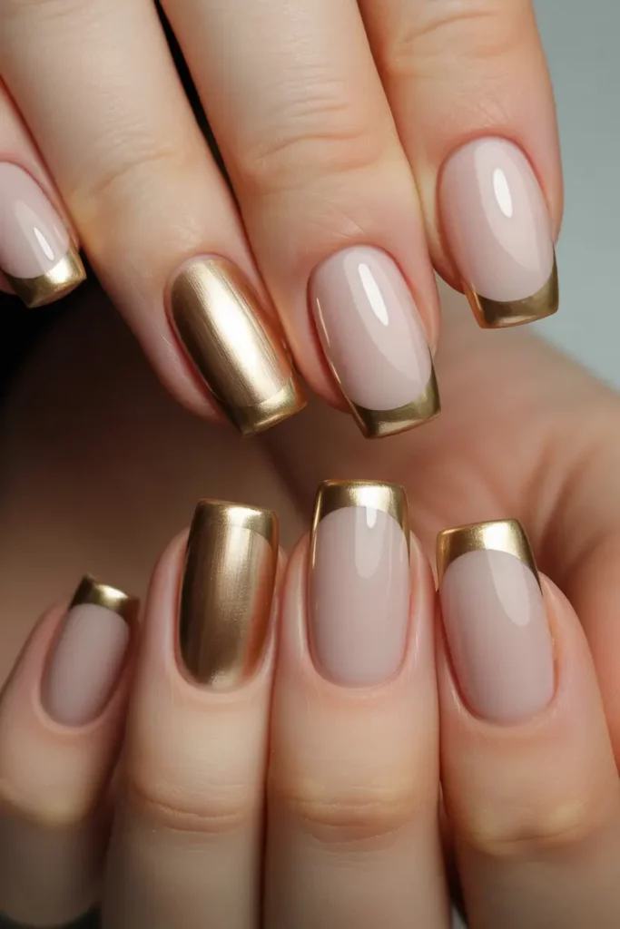 Gold Fall Nails 2025 Ideas That Shine With Seasonal Elegance