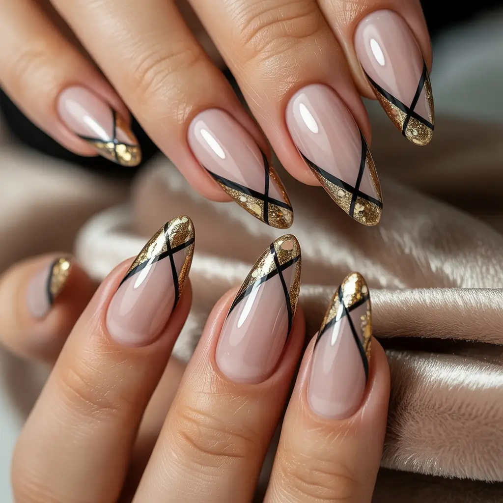 Gold Fall Nails 2025 Ideas That Shine With Seasonal Elegance