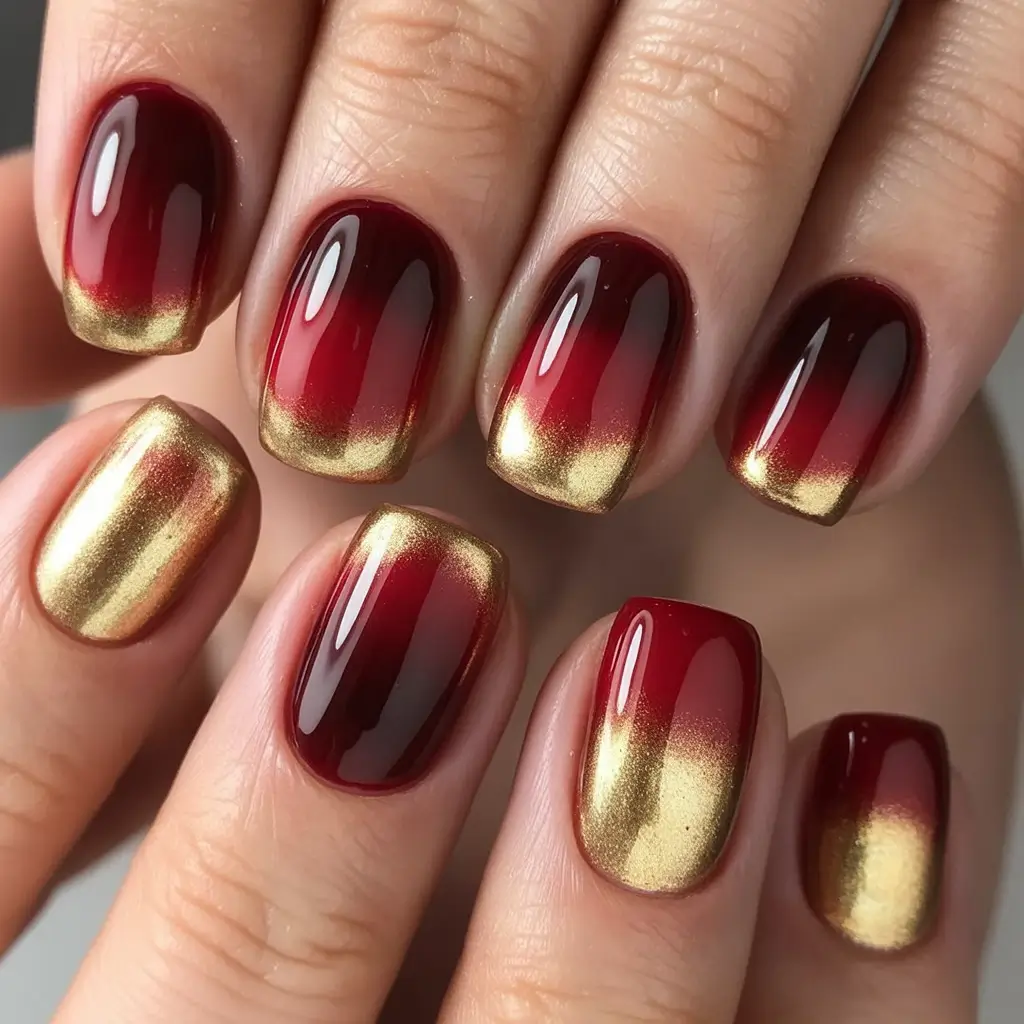 Gold Fall Nails 2025 Ideas That Shine With Seasonal Elegance