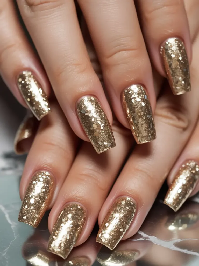Gold Fall Nails 2025 Ideas That Shine With Seasonal Elegance