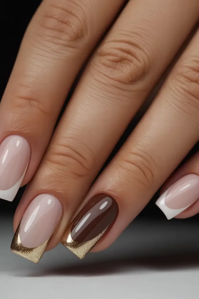 Gold Fall Nails 2025 Ideas That Shine With Seasonal Elegance