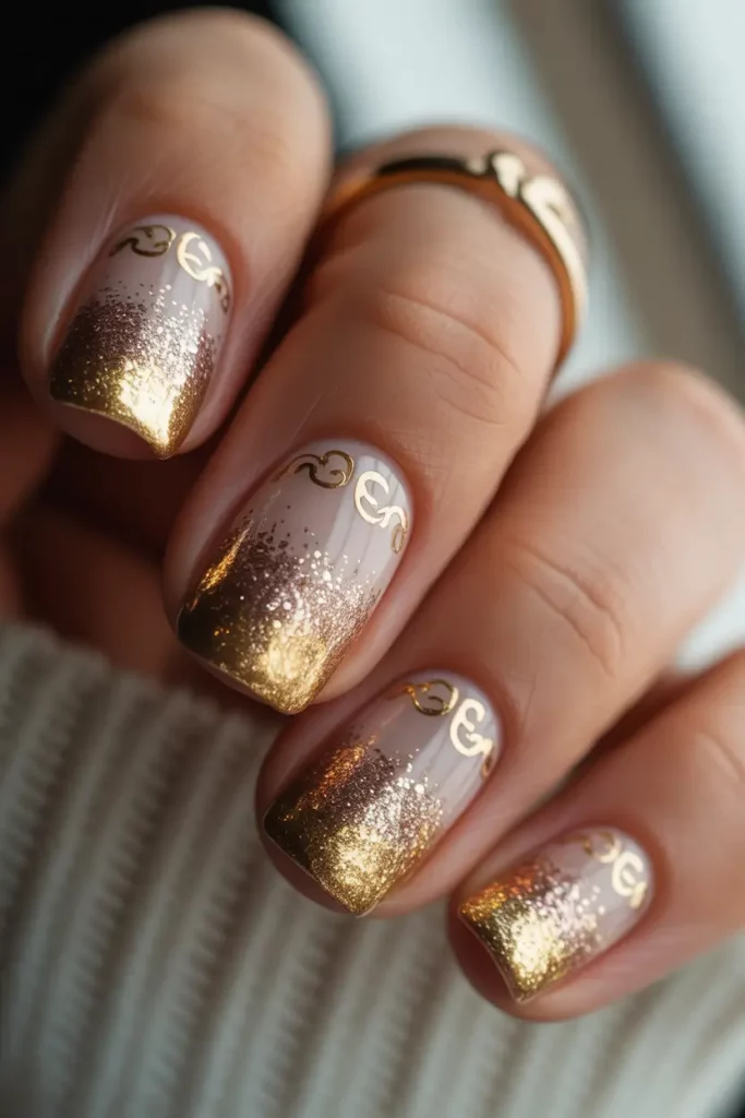 Gold Fall Nails 2025 Ideas That Shine With Seasonal Elegance