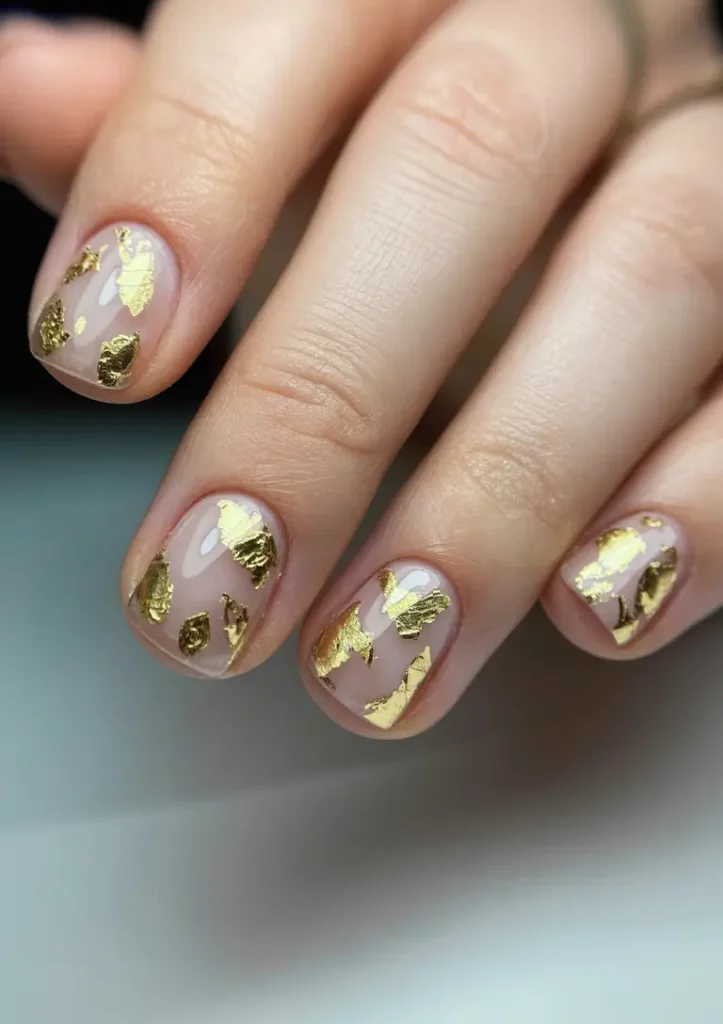 Gold Fall Nails 2025 Ideas That Shine With Seasonal Elegance
