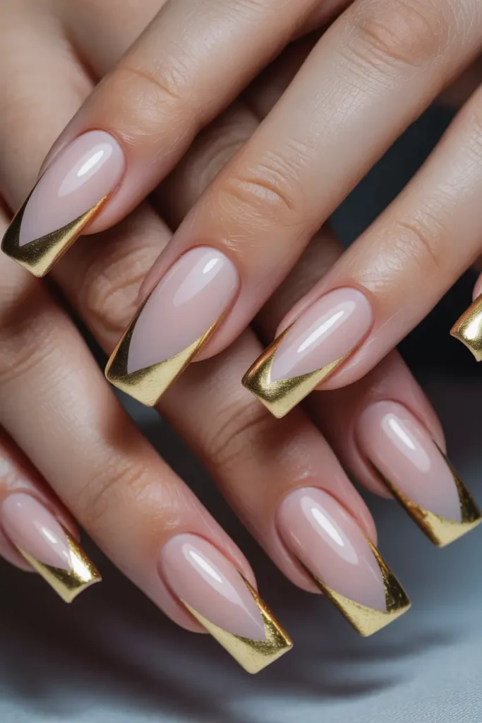 Gold Fall Nails 2025 Ideas That Shine With Seasonal Elegance