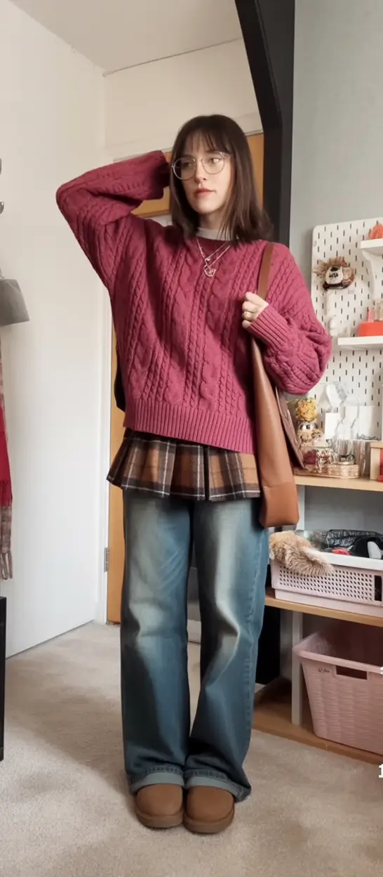 How to Layer Clothes for Fall – 2025 outfits Inspo Warm Earth Tones Meet Retro Grunge