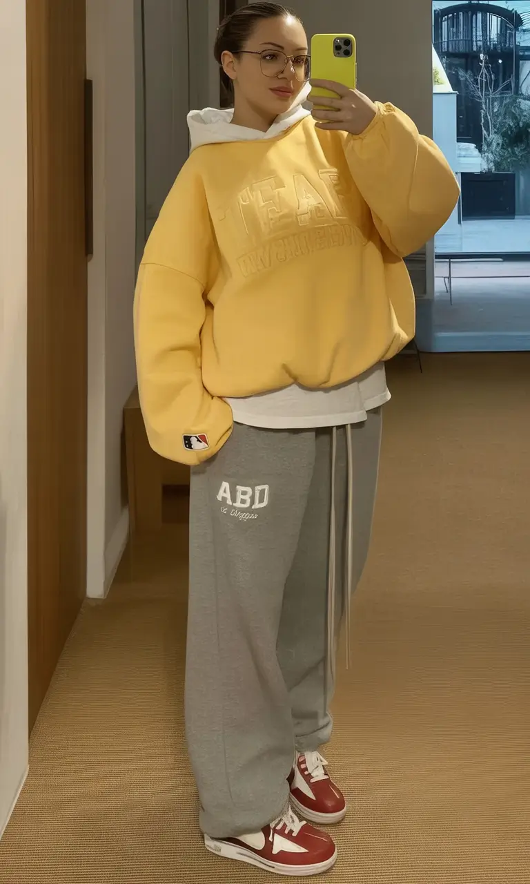 How to Layer Clothes for Fall – 2025 outfits Inspo Sporty Layering with Bold Color Energy
