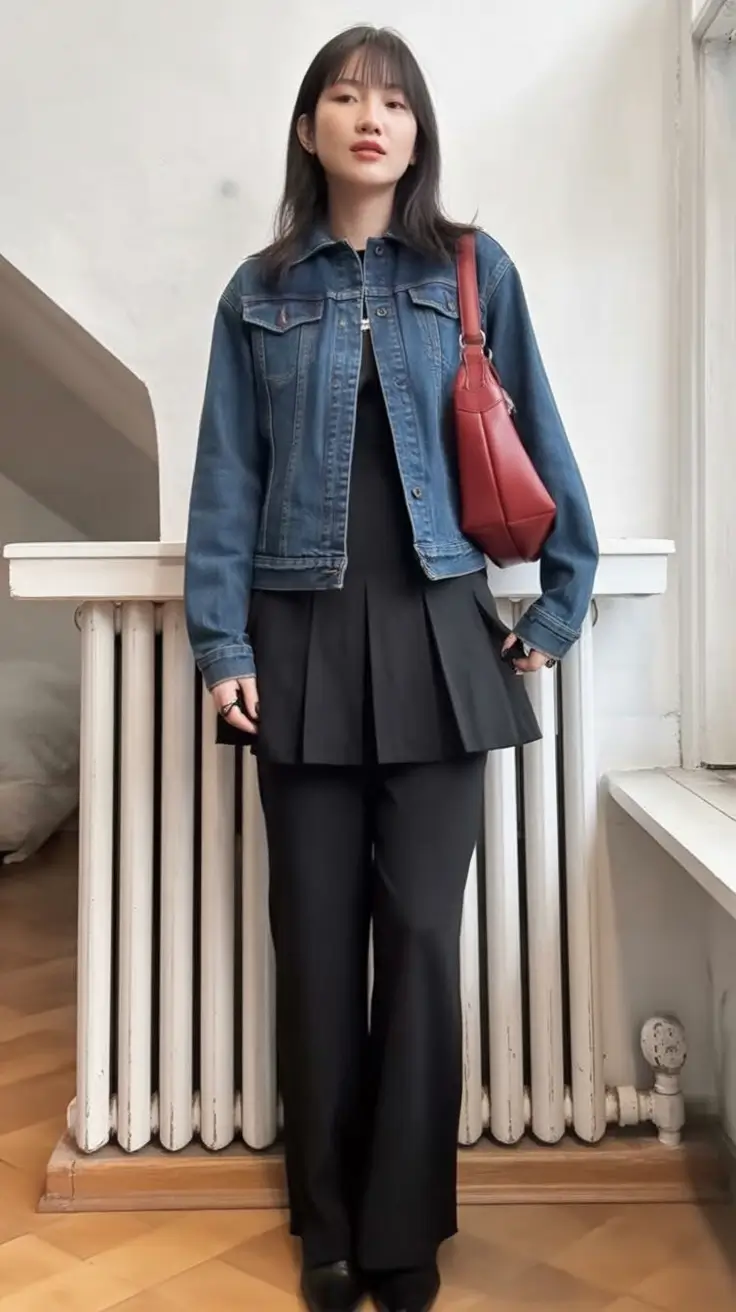 How to Layer Clothes for Fall – 2025 outfits Inspo Denim-Backed Minimalist Street Chic