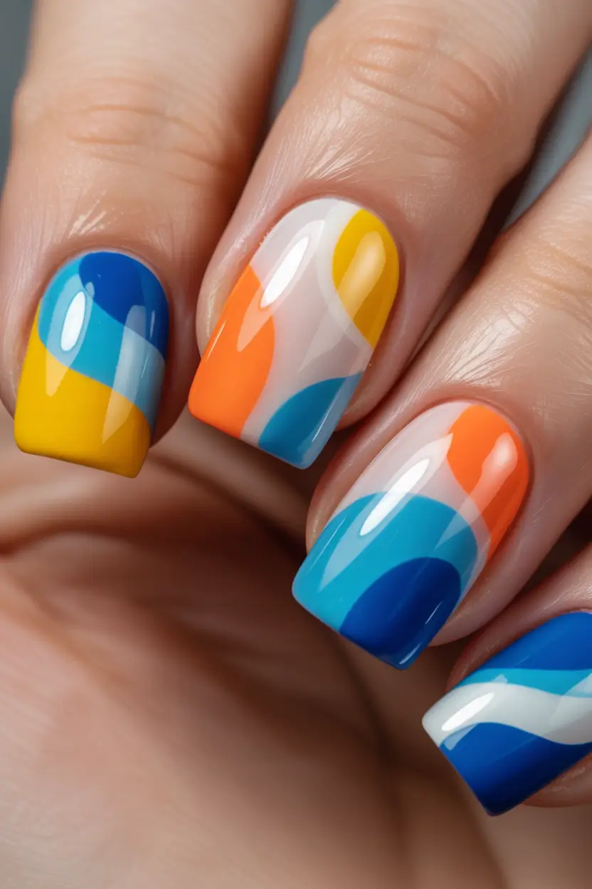 Trendy Fall 2025 Nail Colors for Fair Skin Retro Wave of Colors