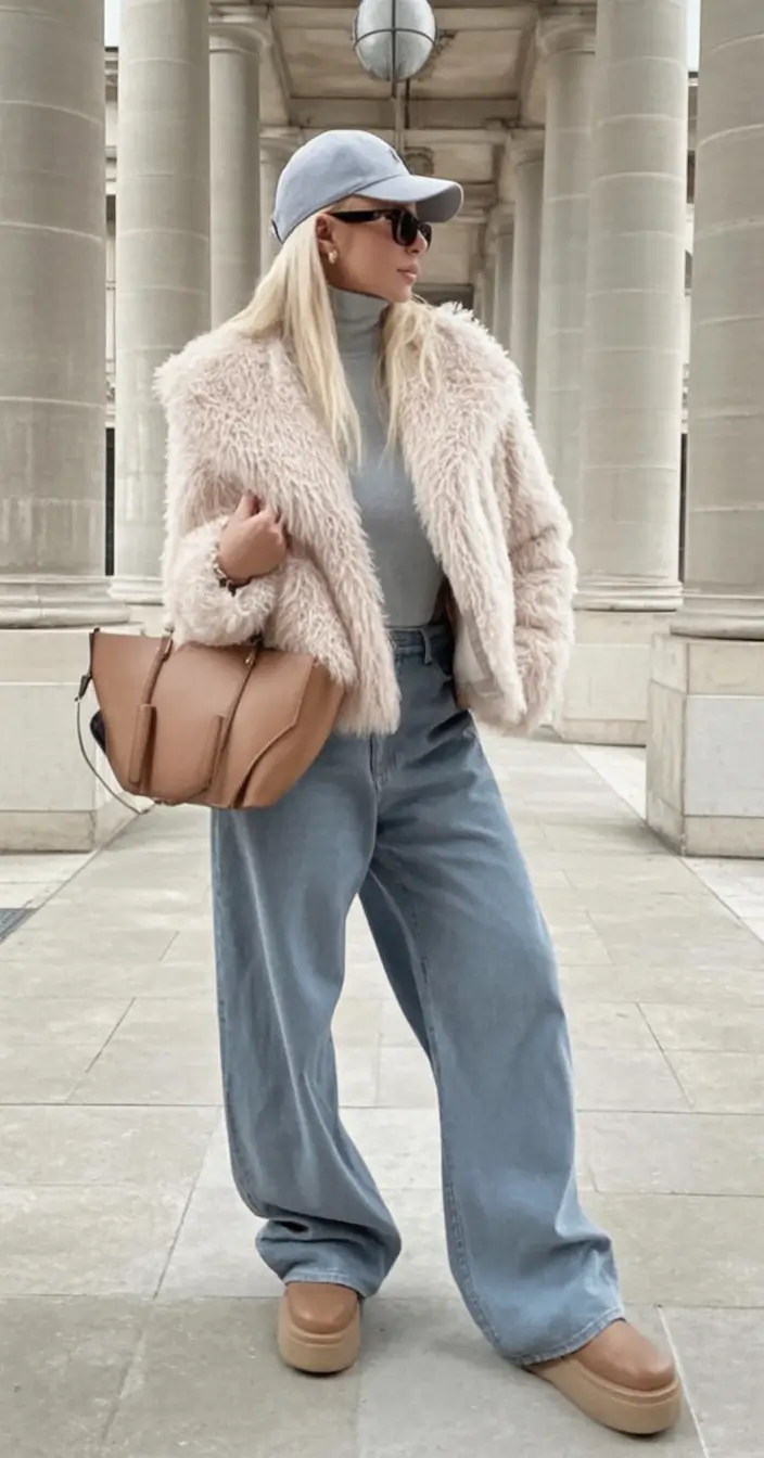 Warm outfits for Fall Season 2025 Soft Glam in Powder Pastels
