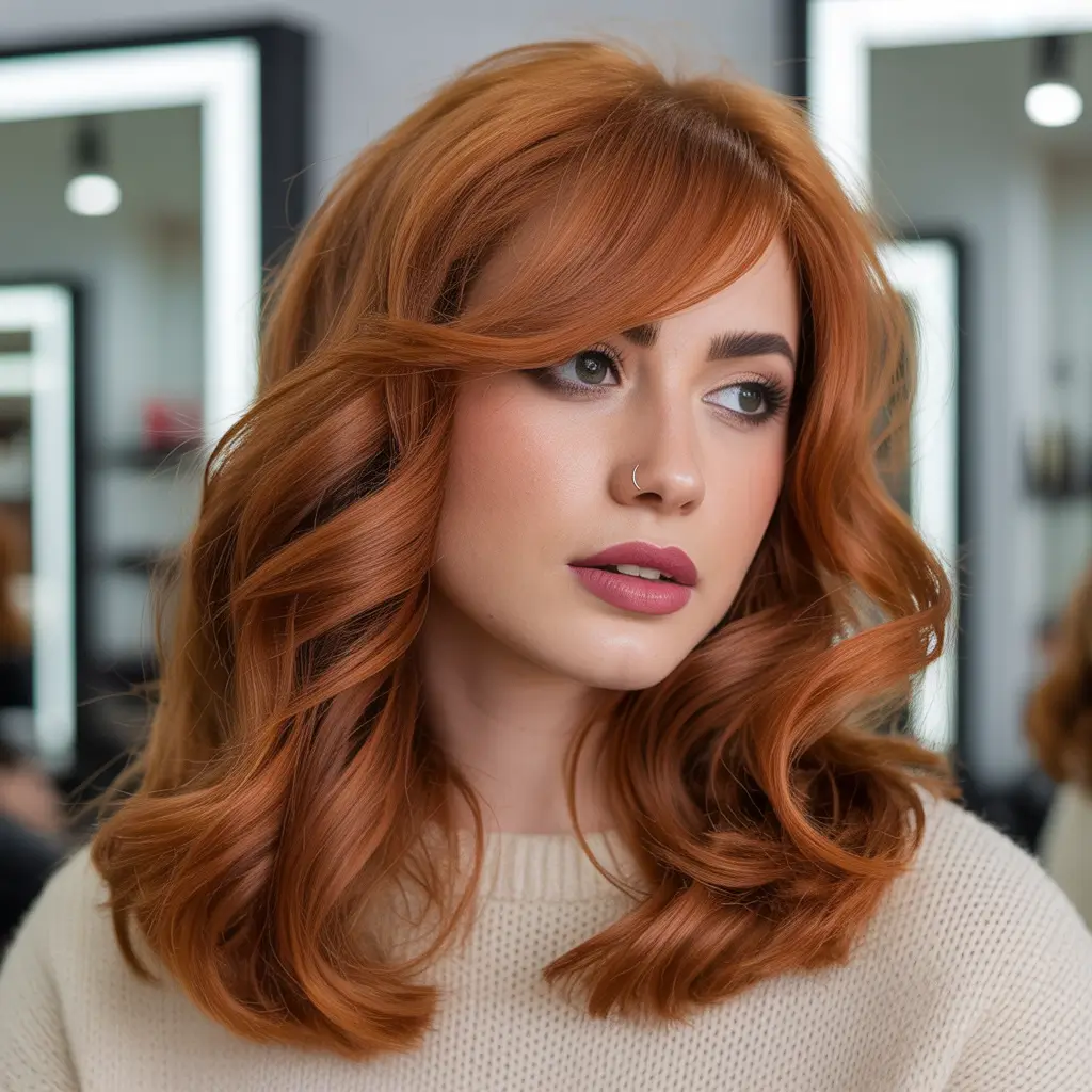 Best Fall Winter Hair Colors 2025 2026 Soft Ginger Layers