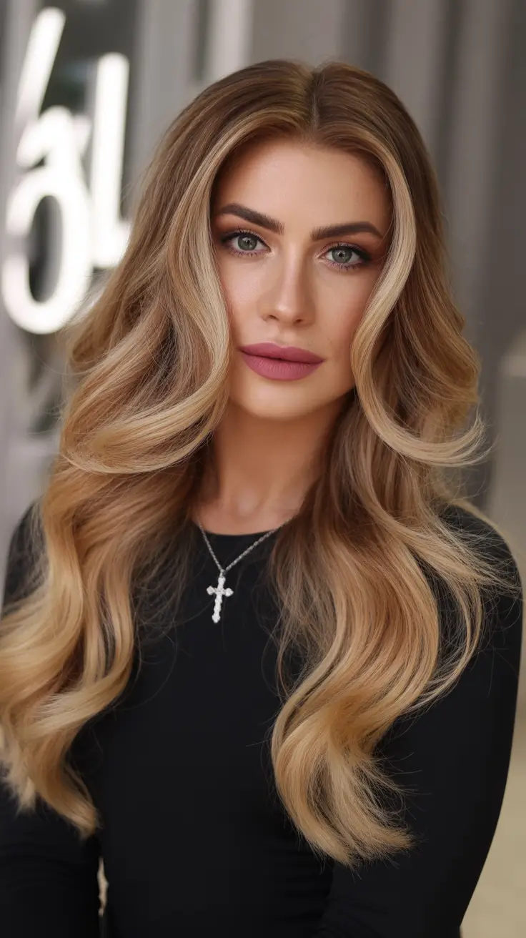 Best Fall Winter Haircut Styles 2025–2026 Hollywood-Inspired Long Waves