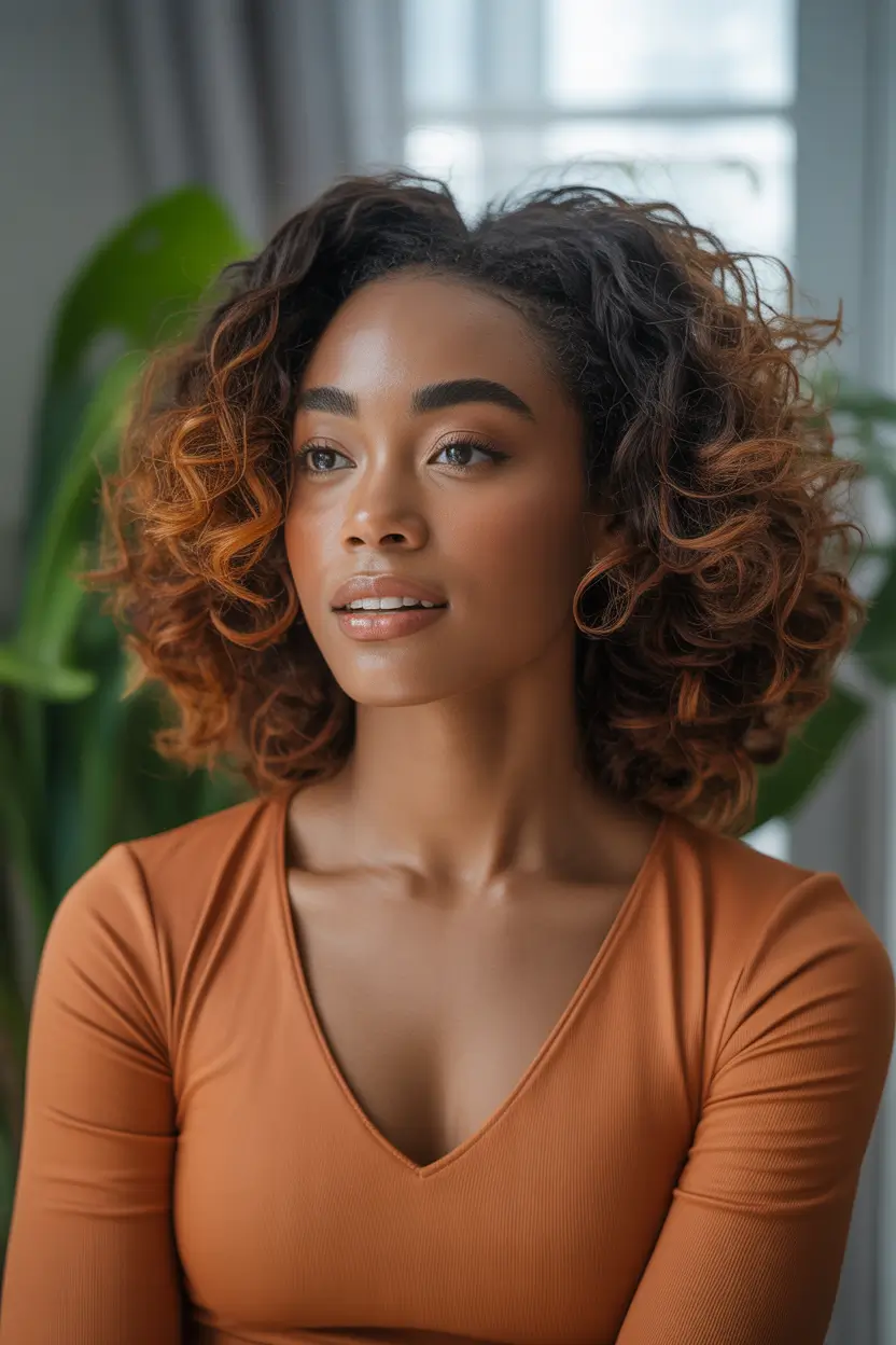 Best Fall Winter Haircut Styles 2025–2026 Bouncy Curly Lob