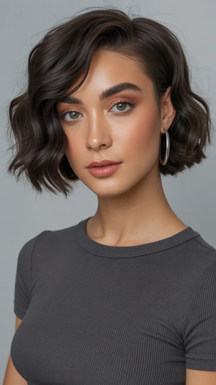 Best Fall Winter Haircut Styles 2025–2026 Chic Wavy Bob
