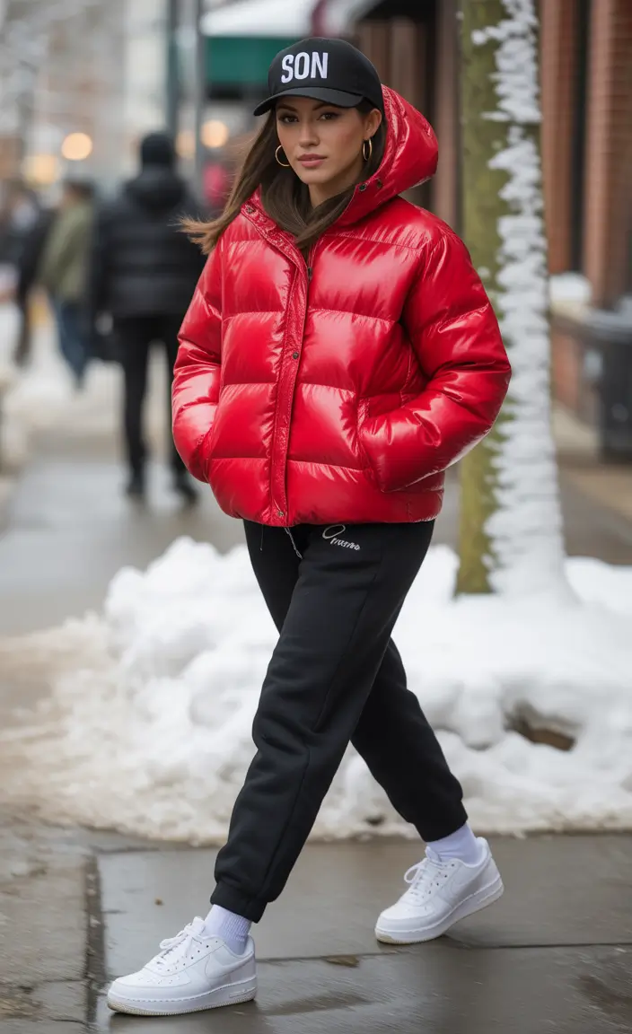 Red Energy in the Snow