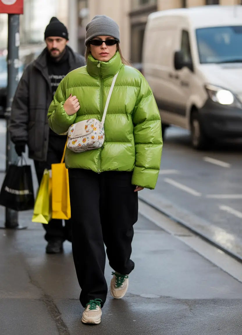 Early Outfits for Winter 2025 Sporty Puff with City Street Energy