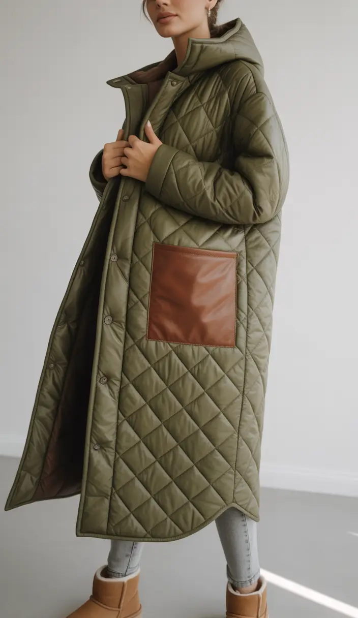 Early Outfits for Winter 2025 Layered Trench with Winter Ease