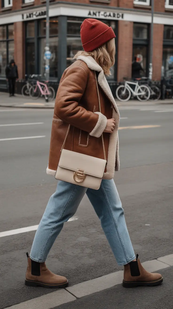 Early Outfits for Winter 2025 Winter Streetwear with Bold Layers