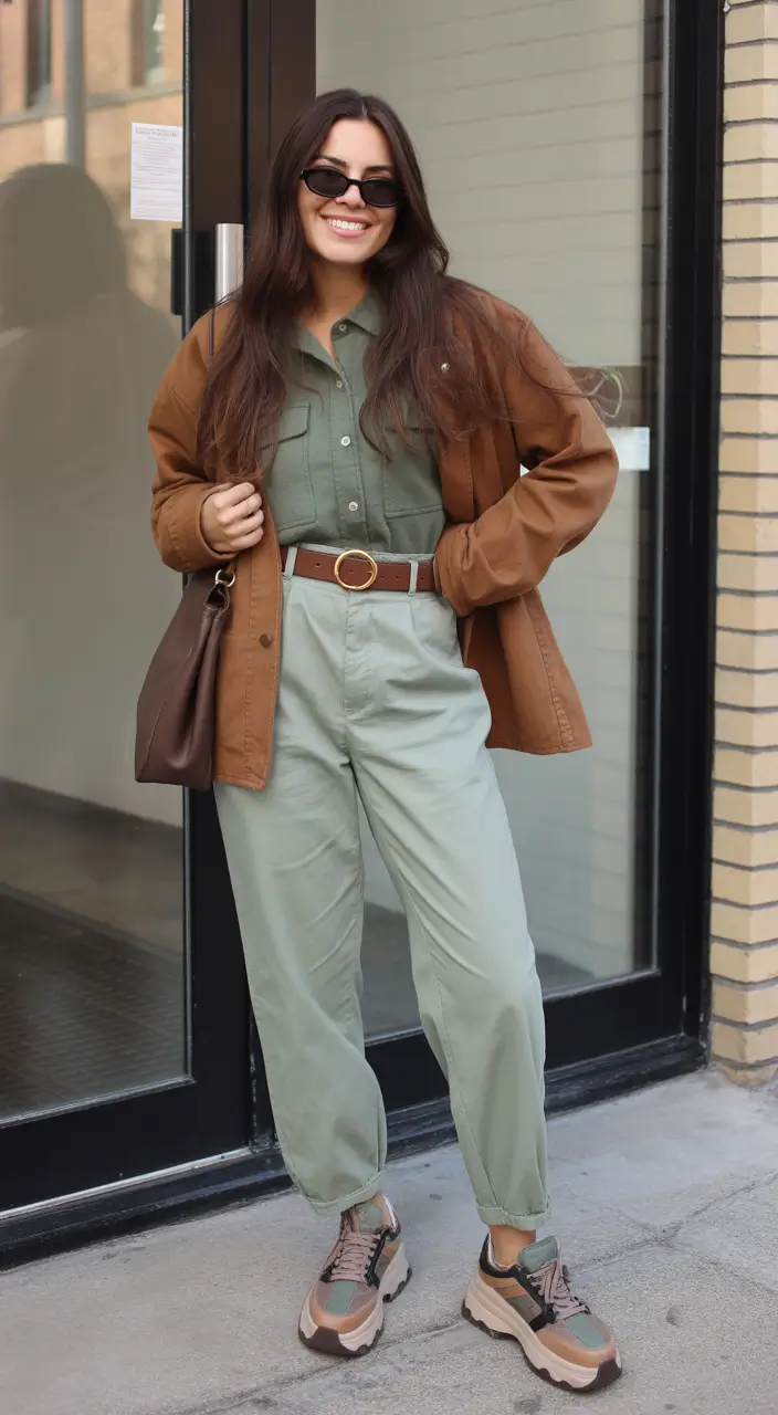 fall to winter outfits ideas 2025 Utility Chic with a Warm Twist