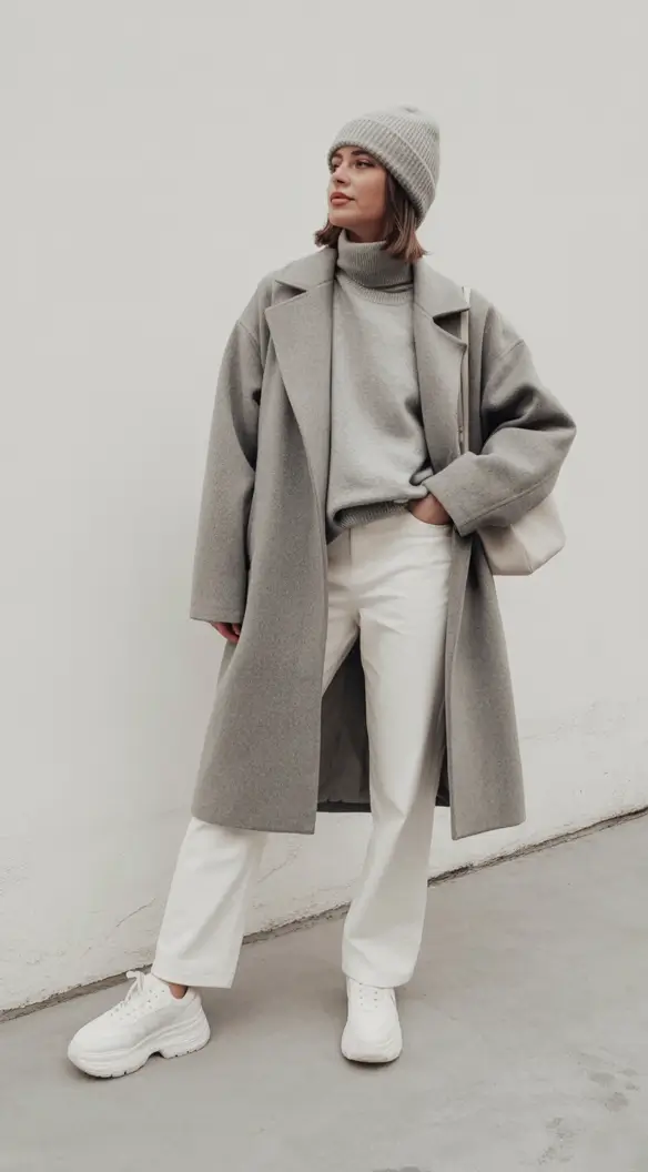 Fashion Inspo for Winter 2025 2026 Outfits Minimalist Grey