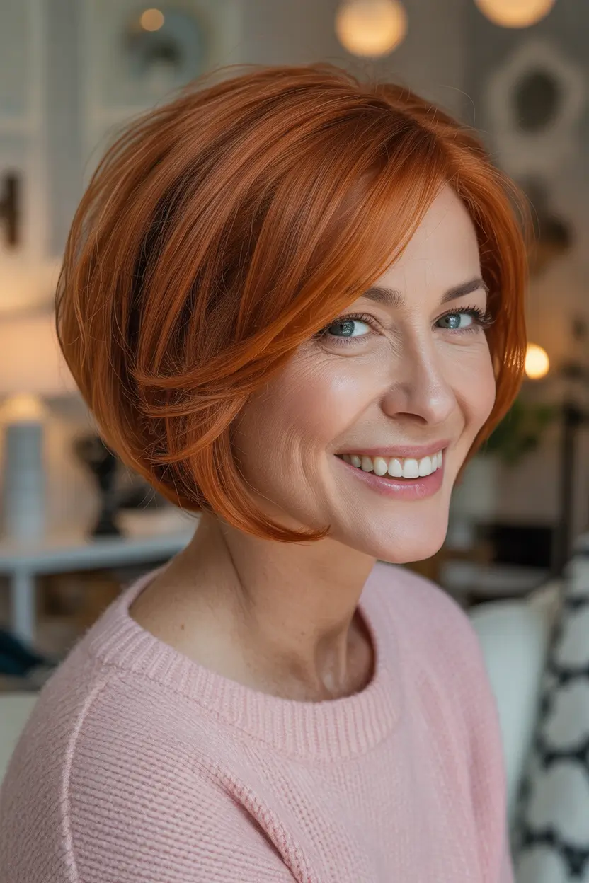 Modern Hair Color Ideas Winter 2025–2026 Soft Mushroom Blonde with Fringe