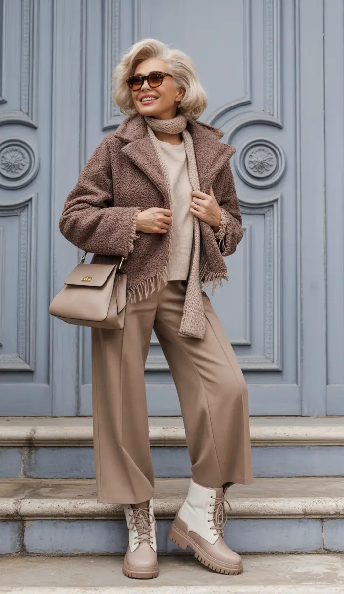 Modern Winter Outfits 2025/2026 for 60 Women Neutral Elegance