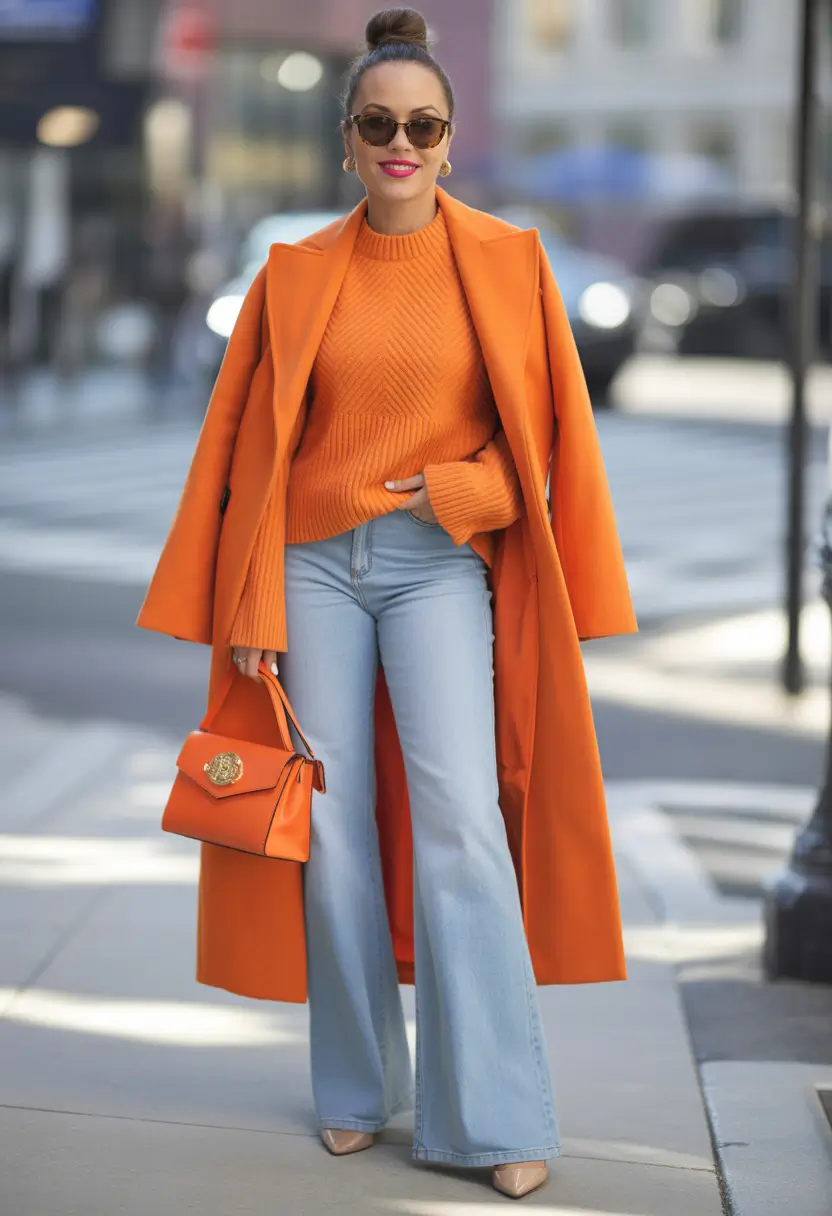 November 2025 Trending Outfits Ideas Bold in Burnt Orange