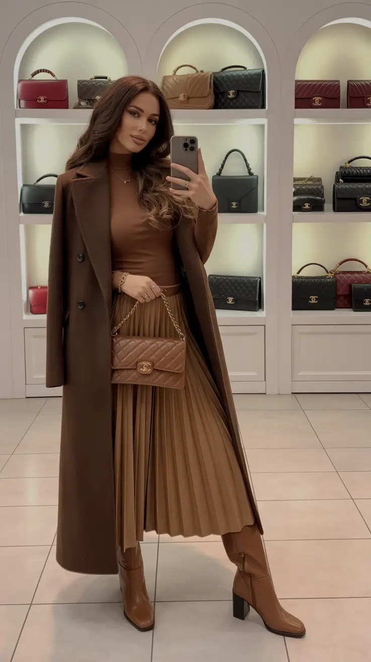 November 2025 Trending Outfits Ideas All About Caramel Tones