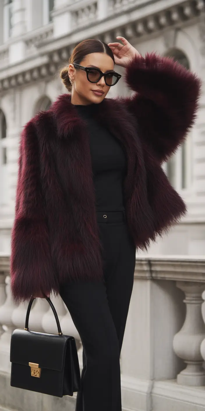 November 2025 Trending Outfits Ideas Wine Red Glamour