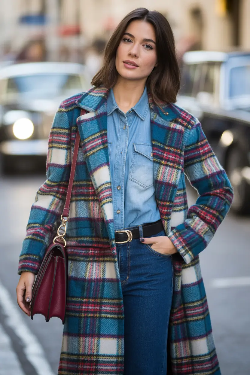 November 2025 Trending Outfits Ideas Plaid Perfection